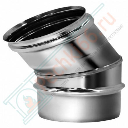 Отвод одностенный 30° (AISI-310S/0,8мм) d-104 (Вулкан)