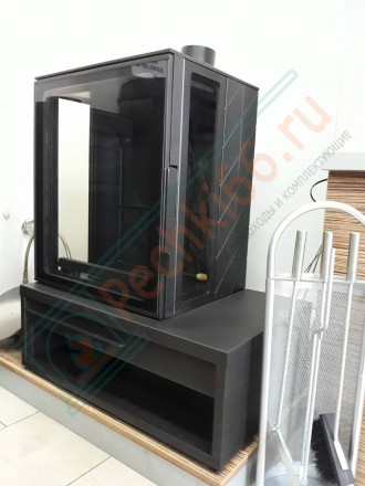 Чугунная печь-камин Eco Minimal 35 (Plamen)