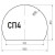 Стекло напольное под печь СП4 1100*850мм. (Россия)