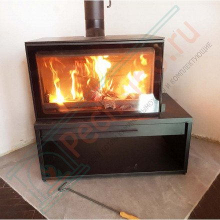 Чугунная печь-камин Eco Minimal 50 (Plamen)