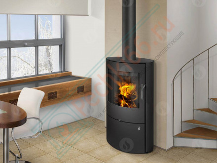 Печь-камин Ovalis металл (Romotop)