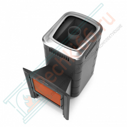 Печь для бани Тунгуска 2017 Inox Витра антрацит (T.M.F) до 18 м3