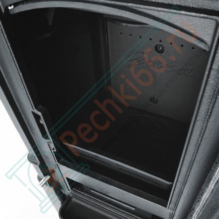 Чугунная печь-камин Arina - 1210 эмаль - cream (Guca)