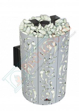 Печь для бани Violet World Steel Long Window Max Pro (Grill’D)