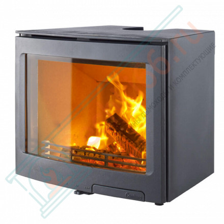 Чугунная топка i5 панорамное стекло, цвет серый (Contura)
