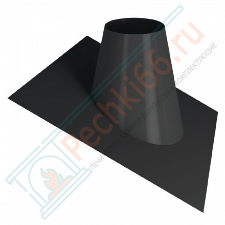 Кровельный элемент 33°/45° на трубу с изол V50R (ОЦИНК-RAL/0,5) d-120/220 (Вулкан)