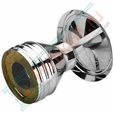 Зонт V50R с изол (AISI-321/0,8-ОЦИНК-RAL/0,5) d-150/250 (Вулкан-Cerablanket)