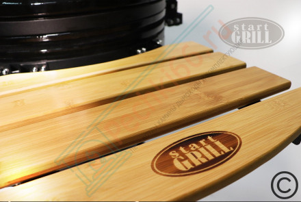 Керамический гриль SG PRO, 61 см / 24 дюйма (черный) (Start Grill)
