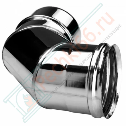Отвод одностенный 90° (AISI-310S/0,8мм) d-200 (Вулкан)