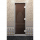 Стеклянная дверь DoorWood «Хамам Престиж Бронза» 210х80 см Стеклянная дверь DoorWood «Хамам Престиж Бронза» 210х80 см