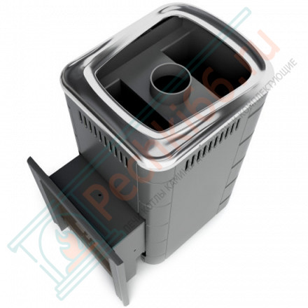 Газовая печь для бани Уренгой 2018 Inox БСЭ антрацит (T.M.F)