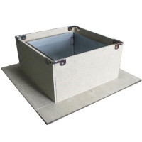 ППУ 600*600*240 с огнезащитной плитой фламма d-160/220 (УМК)