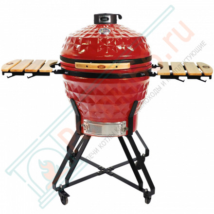 Керамический гриль SG PRO, 61 см / 24 дюйма (красный) (Start Grill)