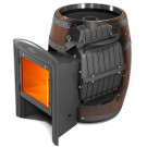 Чугунная банная печь Вариата Cast Витра Баррель, палисандр (T.M.F) Чугунная банная печь Вариата Cast Витра Баррель, палисандр (T.M.F)