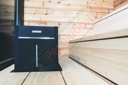 Электрокаменка Virta Combi HL70S Black 6,8 kW (Harvia)