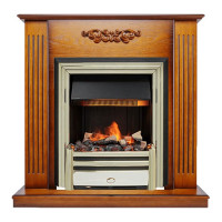 Каминокомплект Lumsden - Дуб антик с электроочагом Cavendish