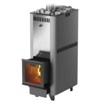 Печь для бани Костёр 21 Регистр, дверца со стеклом (Костёр) до 21 м3