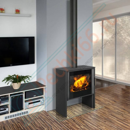 Печь-камин Riano N металл (Romotop)