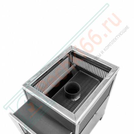 Печь для бани ПБ-31, 6 мм под навесной бак 55л (Радуга) до 30 м3