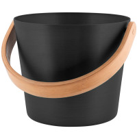 Ведро алюминиевое с бамбуковой ручкой Rento, кофе (Tammer-Tukku)