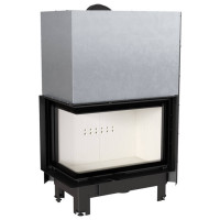 Стальная топка MBA/L/BS/G/SG, гнутое стекло (Kratki)