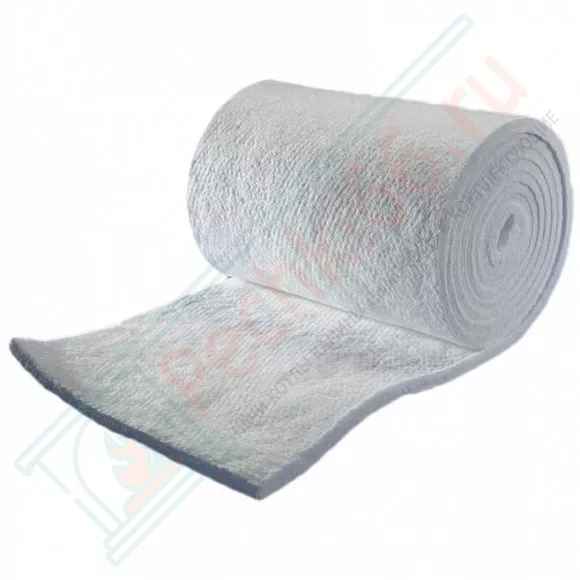 Одеяло огнеупорное керамическое иглопробивное Blanket-1260-96 610мм х 13мм - 1 м.п. (Avantex) в Омске