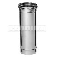 Дымоход L=0,5м (НЕРЖ-430/0,5) d-130 (Ferrum GS) Дымоход L=0,5м (НЕРЖ-430/0,5) d-130 (Ferrum GS)