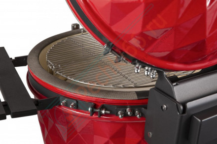 Керамический гриль Diamond Egg XL красный
