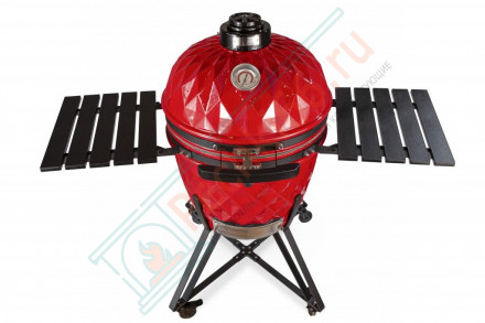 Керамический гриль Diamond Egg XL красный