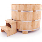 Купель кедровая круглая 180х180х120 (НКЗ) Купель кедровая круглая 180х180х120 (НКЗ)