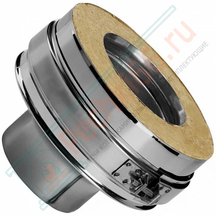 Переход моно-термо V50R (AISI-310S/0,8-AISI-304/0,5) d-250/350 (Вулкан-Cerablanket)