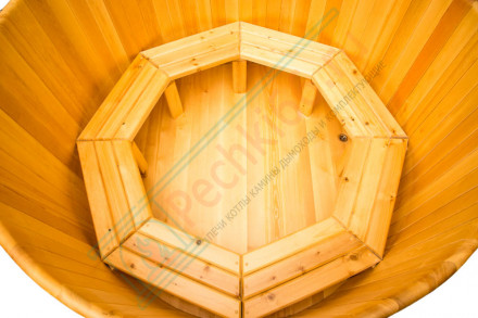 Купель кедровая круглая 200х200х100 (НКЗ)