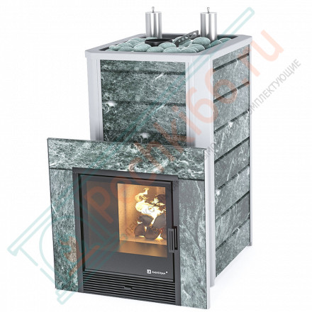 Печь для бани Ялта-35К змеевик (ИзиСтим)