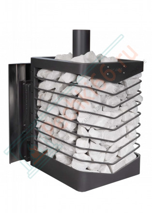 Печь для бани № 07МС с сеткой для камней (Тройка)