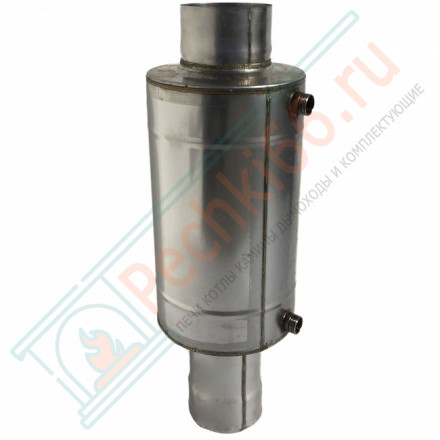 Теплообменник на трубу (Aisi-439/1.0 мм) d-140 мм, 7 л (УМК)