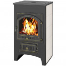 Печь-камин ПК-01-205, с плитой, бежевый (Везувий) Печь-камин ПК-01-205, с плитой, бежевый (Везувий)