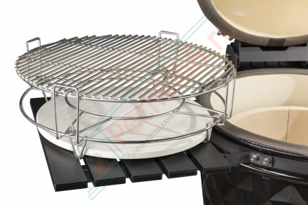 Керамический гриль Diamond Egg XL черный