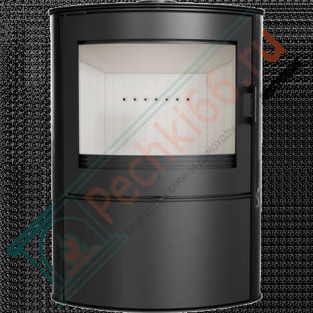 Печь-камин KOZA AB/S/2/KAFEL, черный (Kratki)