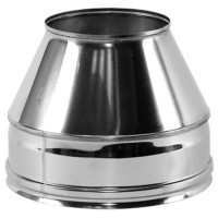 Конус Факел V50R с изол (AISI-321/0,8-AISI-304/0,5) d-300/400 (Вулкан-Cerablanket)