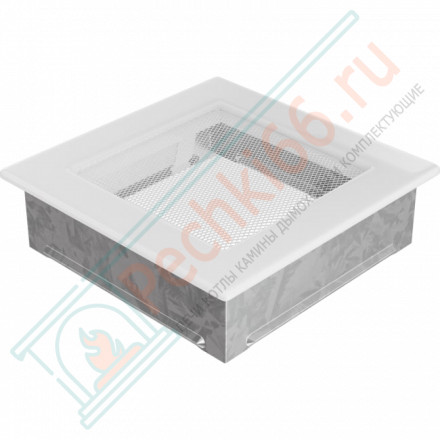 Решётка вентиляционная каминная белая 170х170 17B (Kratki)