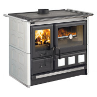 Печь с варочной поверхностью ROSA XXL MAIOLICA, цвет белый (La Nordica)