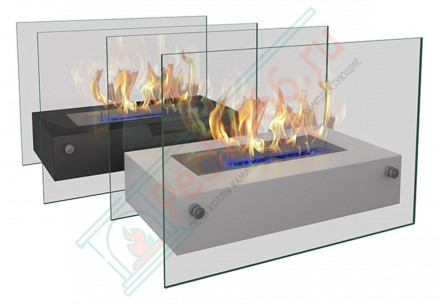 Настольный биокамин Iceberg, чёрный (ZeFire)