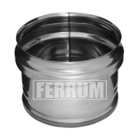 Заглушка-внешняя (НЕРЖ-430/0,5) d-180 (Феррум)