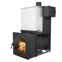 Печь банная Емельяныч под обкладку, с каминной дверцей 205 (Дионис)