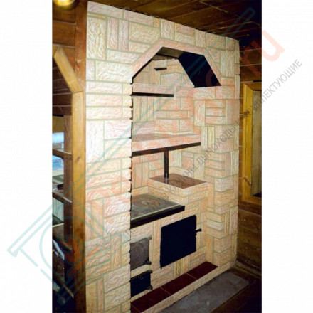 Плитка прямая Старый Замок Макси (0.8 м2 в коробке) (Терракот)