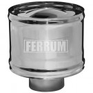 Зонт с ветрозащитой (НЕРЖ-430/0,5) d-115 (Феррум) Зонт с ветрозащитой (НЕРЖ-430/0,5) d-115 (Феррум)