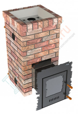 Дровяная банная печь Grill'D Retro World Long