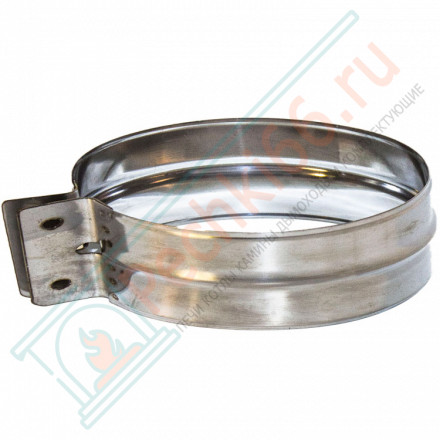 Хомут обжимной (НЕРЖ-439/0,5) d-210 (УМК)
