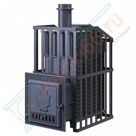 Чугунная печь для бани Гефест GFS-ЗК 25 Ураган (ТехноЛит)
