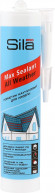 Каучуковый герметик для кровли, бесцветный, Max Sealant ALL Weather, 290 мл (Sila PRO ) в Омске